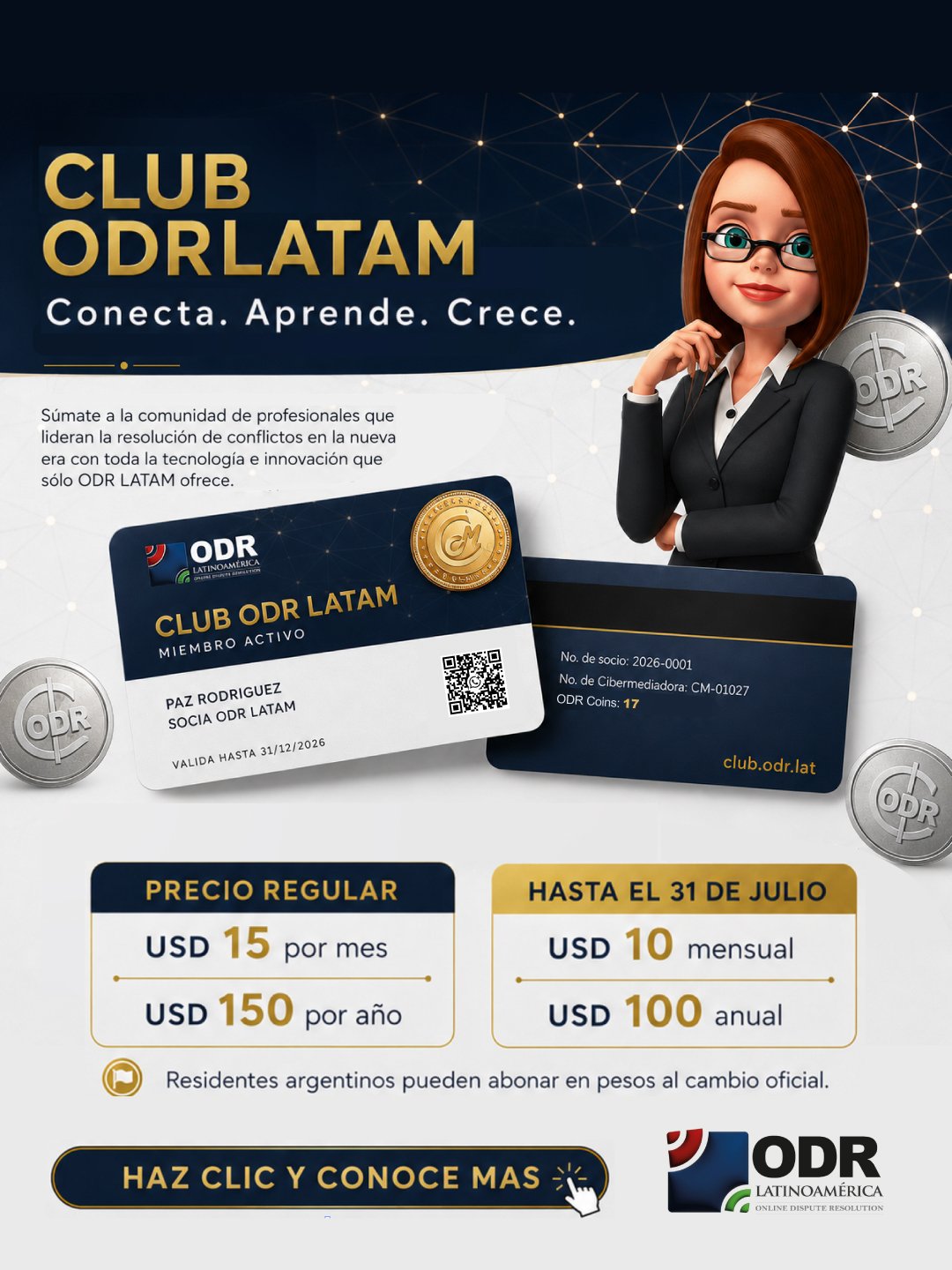 Membresía Club ODR LATAM 2026-2027