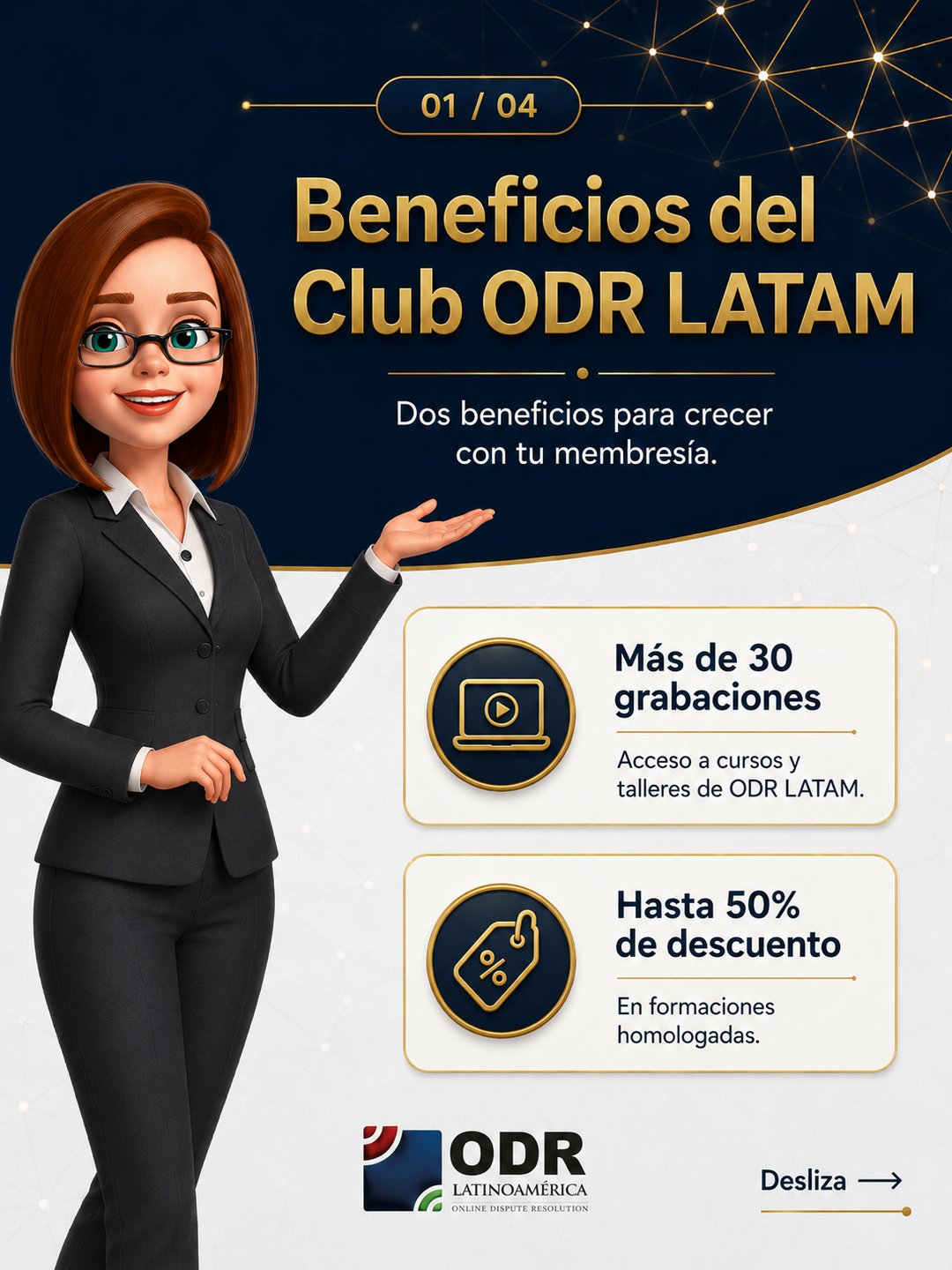 Beneficio 1 y 2 del Club ODR LATAM 2026-2027